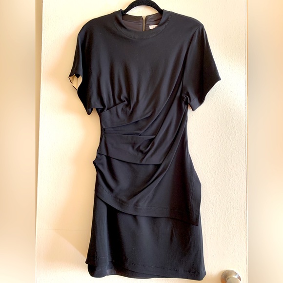 Helmut Lang, Stretch Viscose/Wool Size 2 dress - Picture 2 of 6